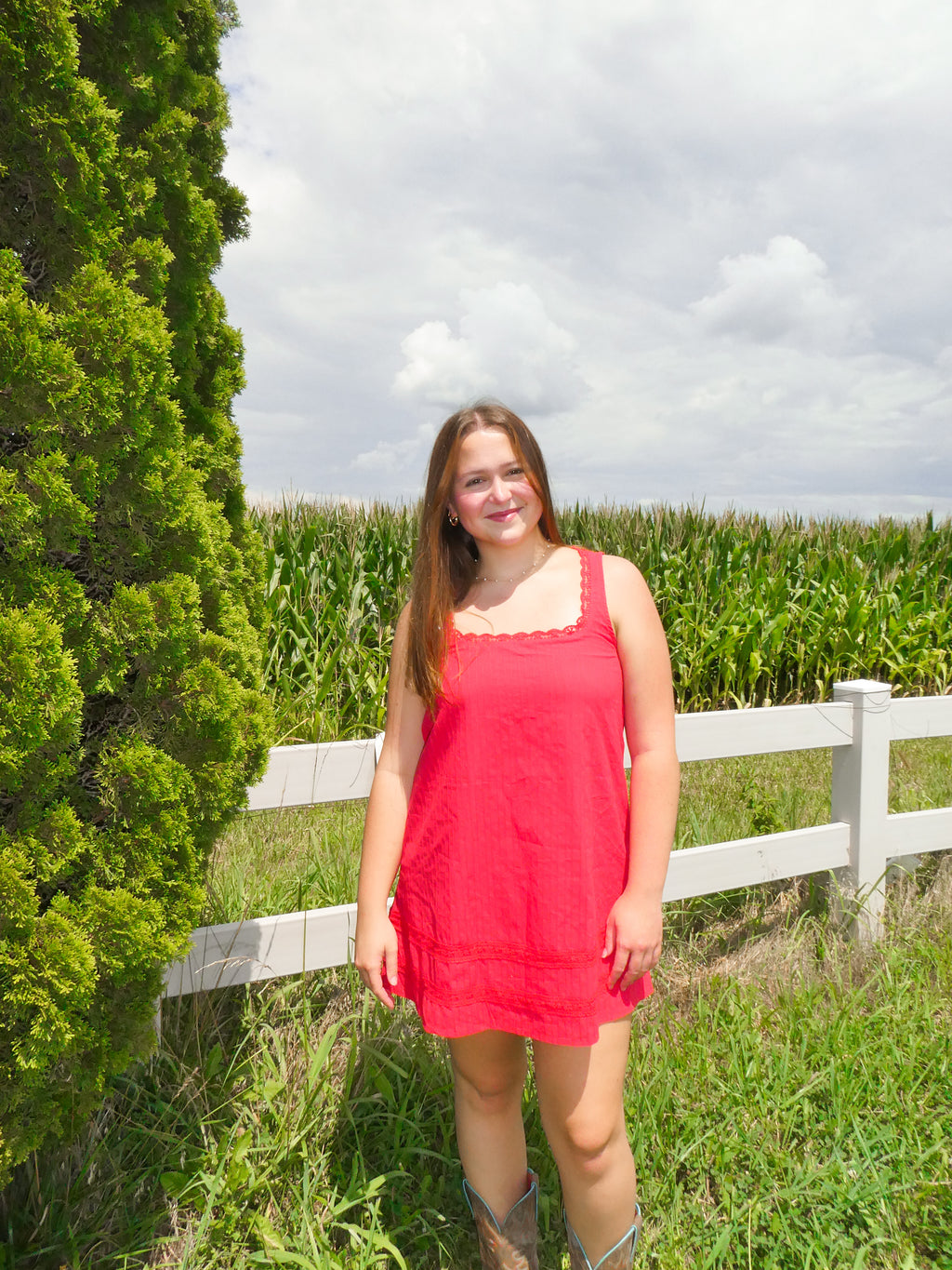 The Scarlet Dress