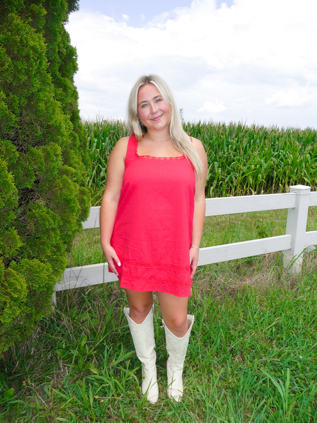 The Scarlet Dress