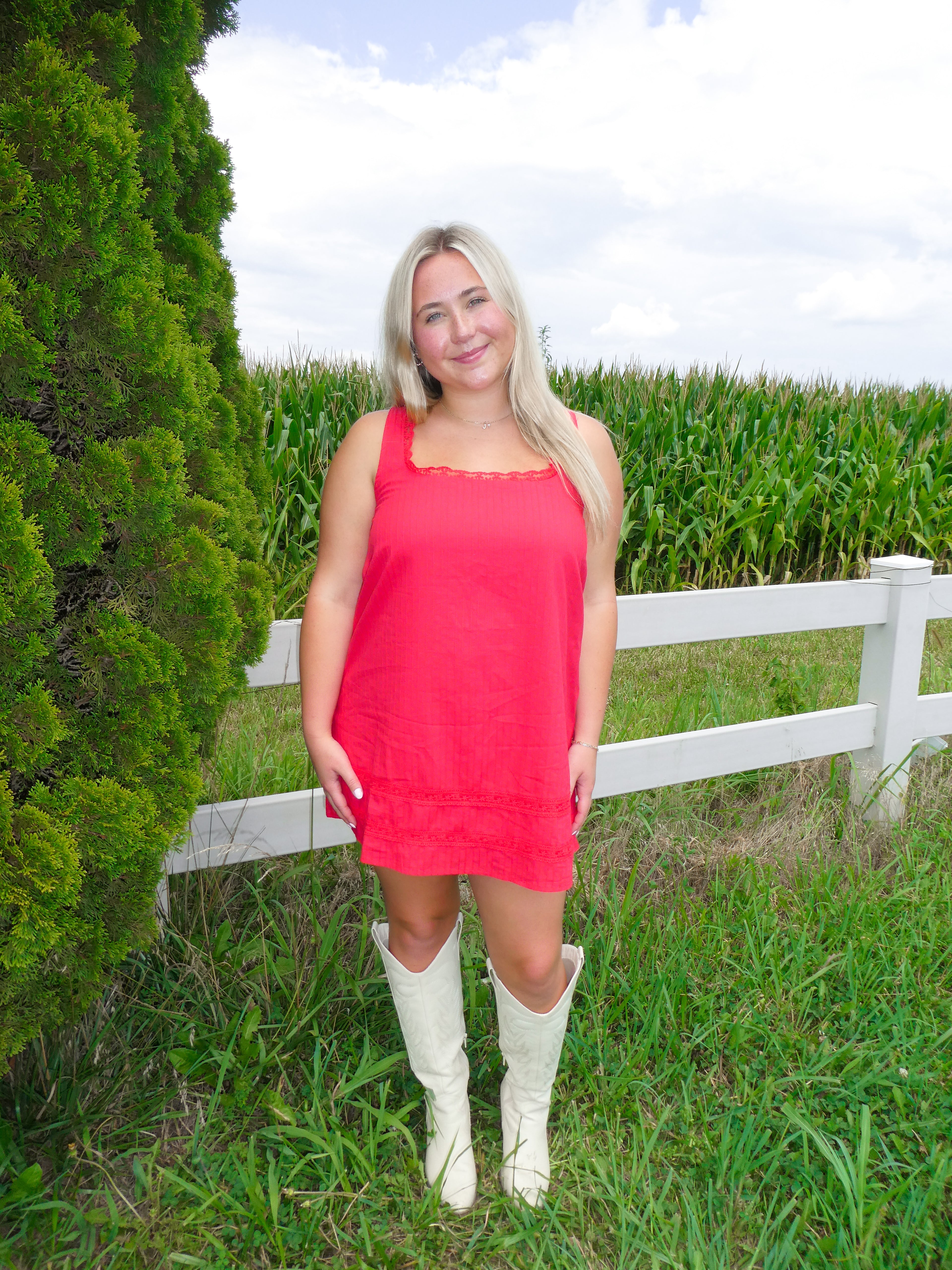 The Scarlet Dress