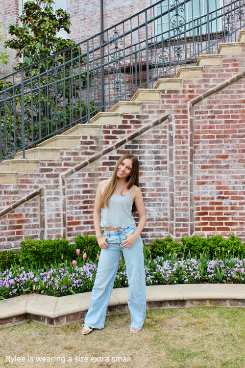 Mint to Be Lace Tank