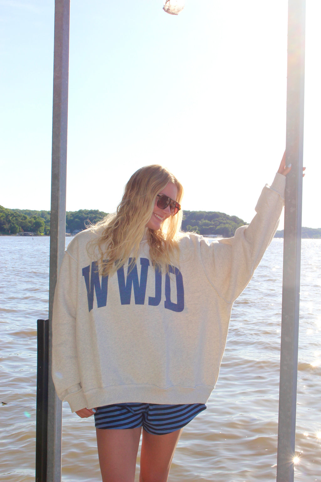 WWJD/AMEN Reversable Mockneck
