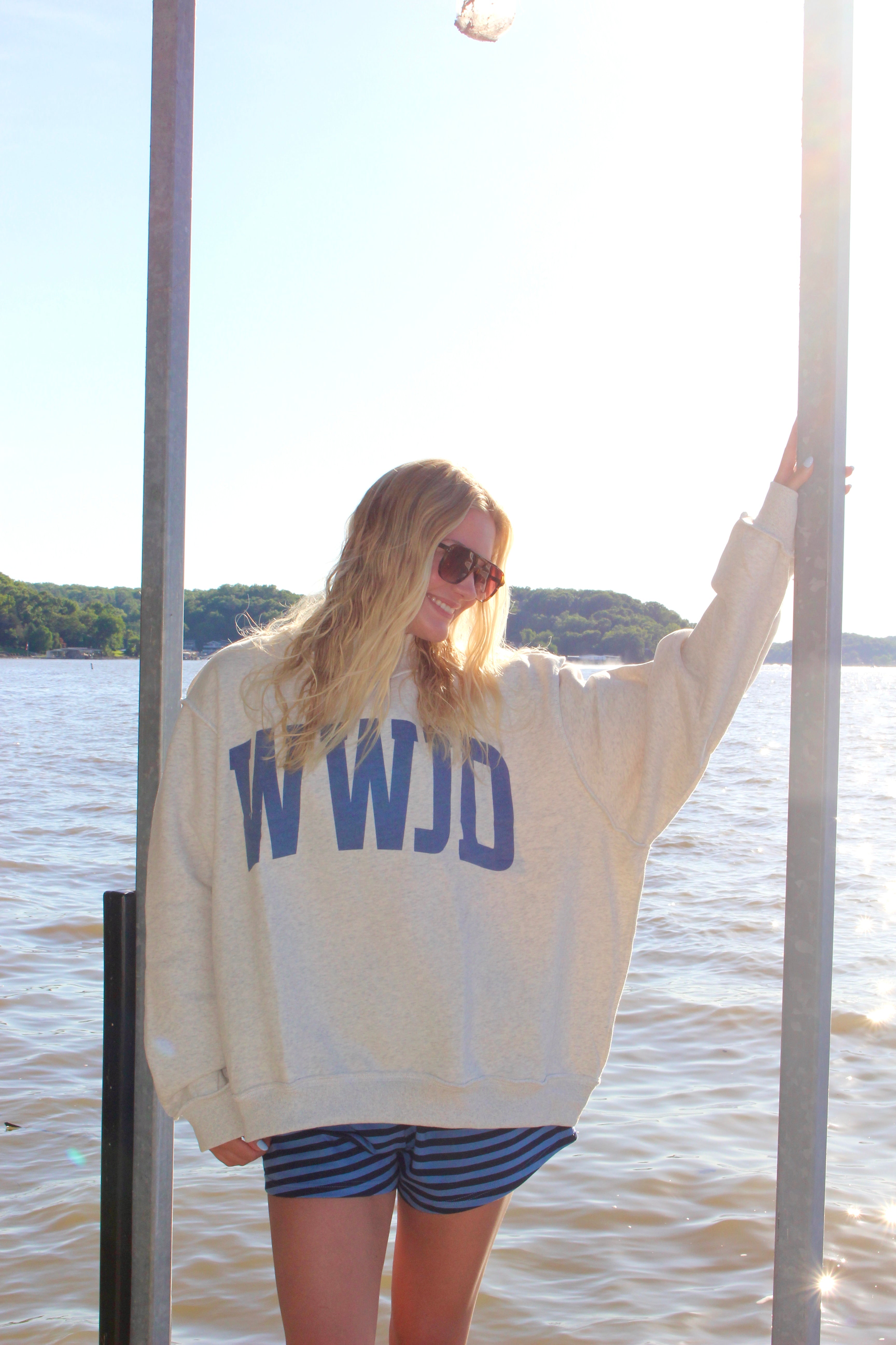 WWJD/AMEN Reversable Mockneck