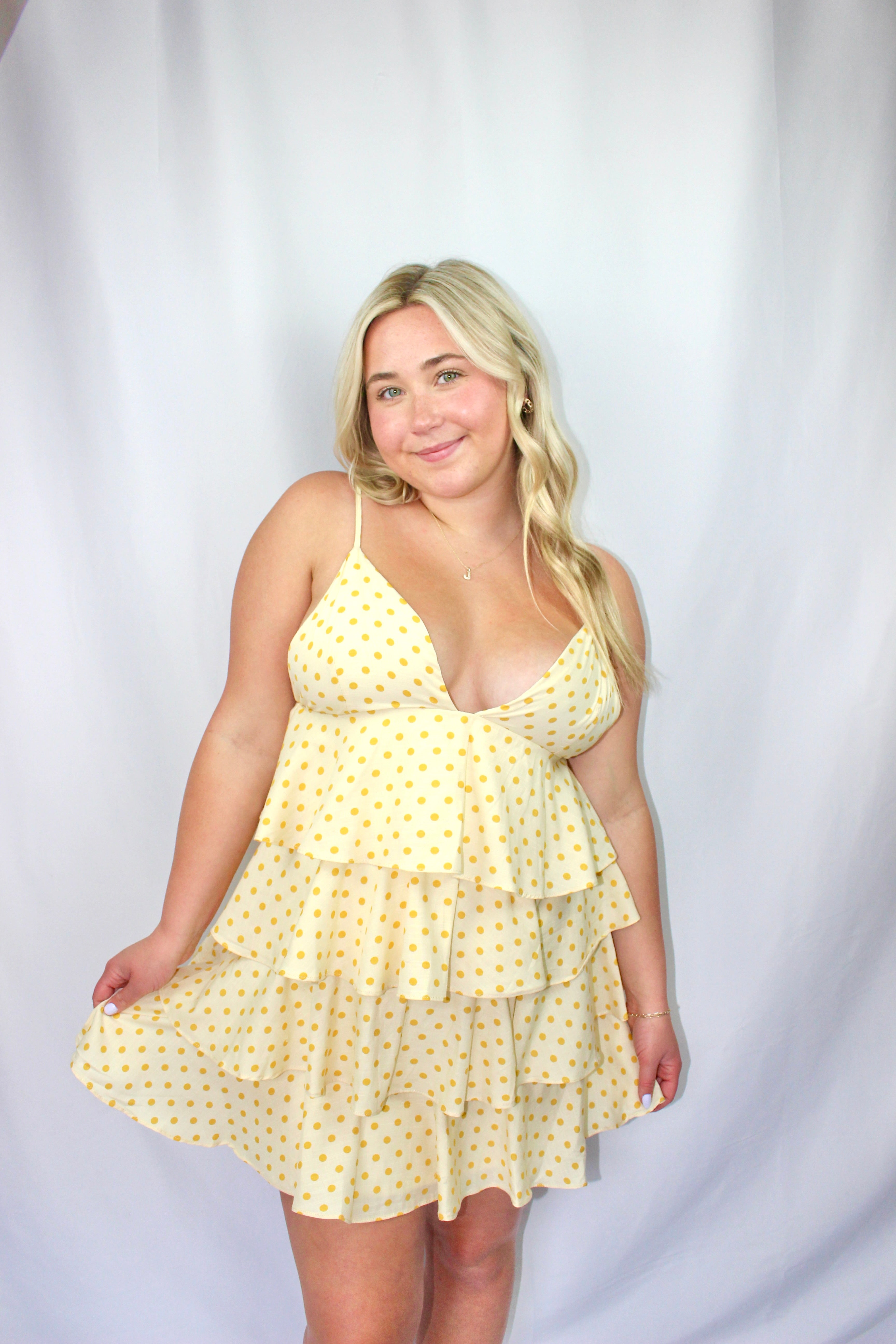 Capri Tiered Mini Dress
