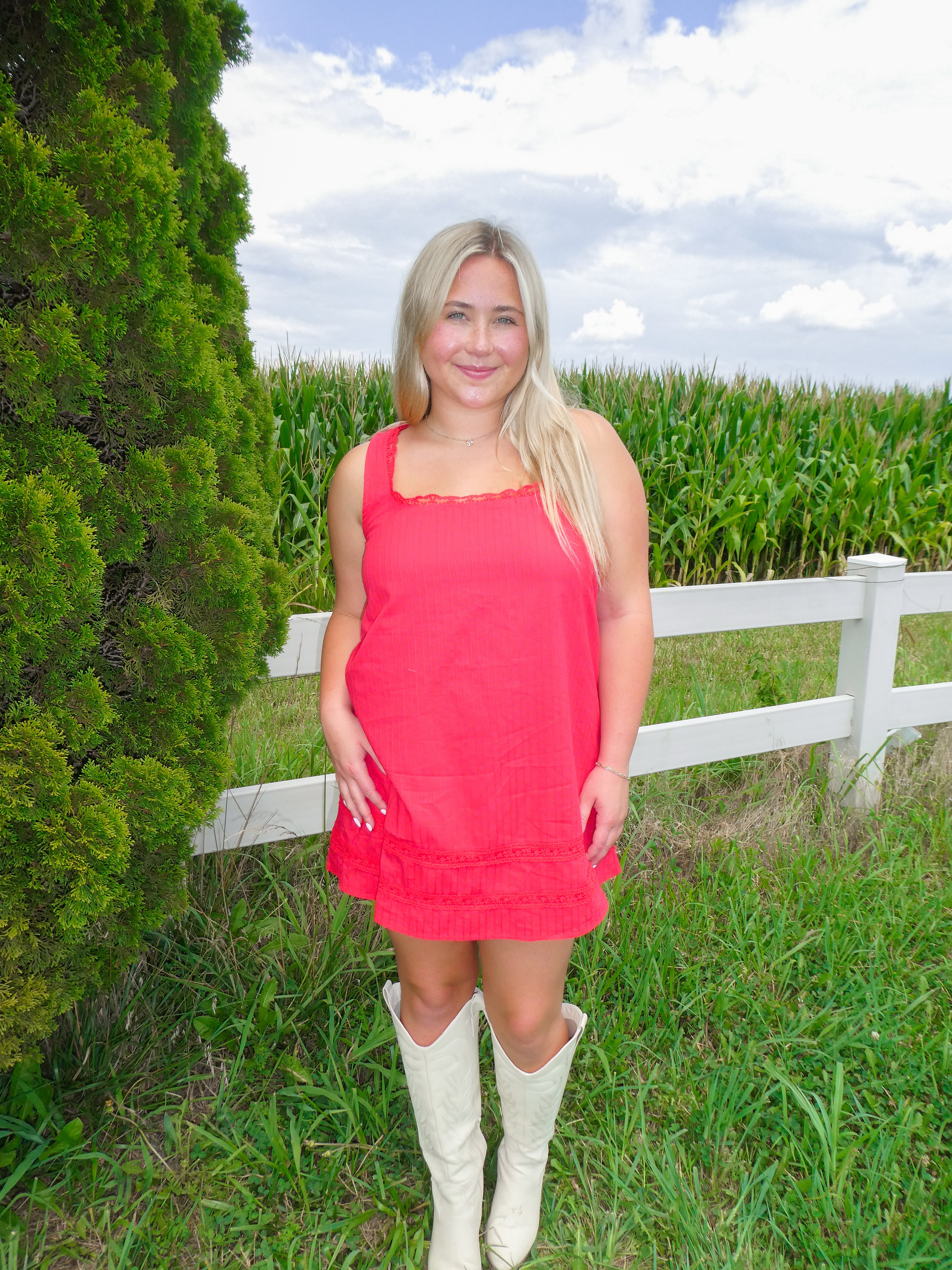 The Scarlet Dress