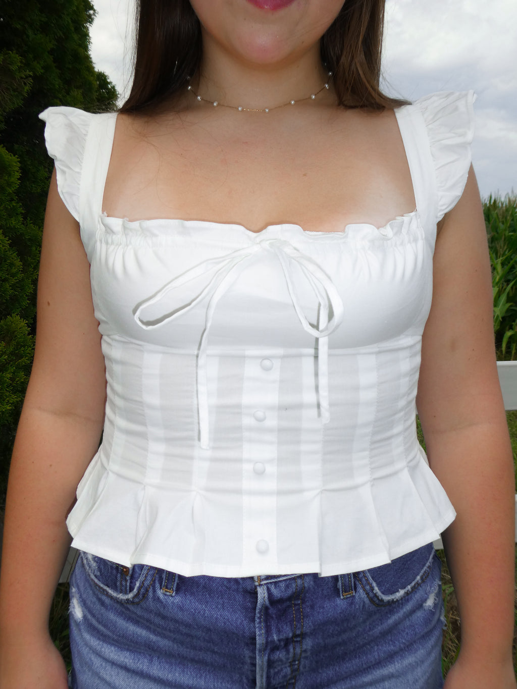Polly Peplum Top
