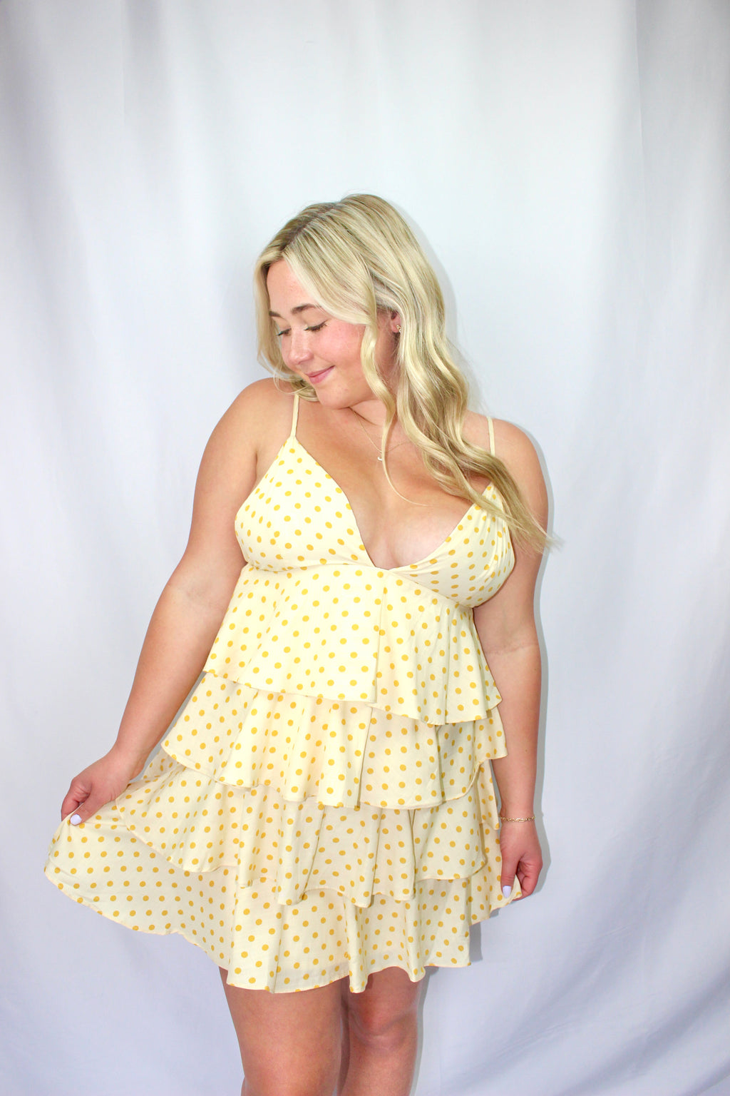 Capri Tiered Mini Dress
