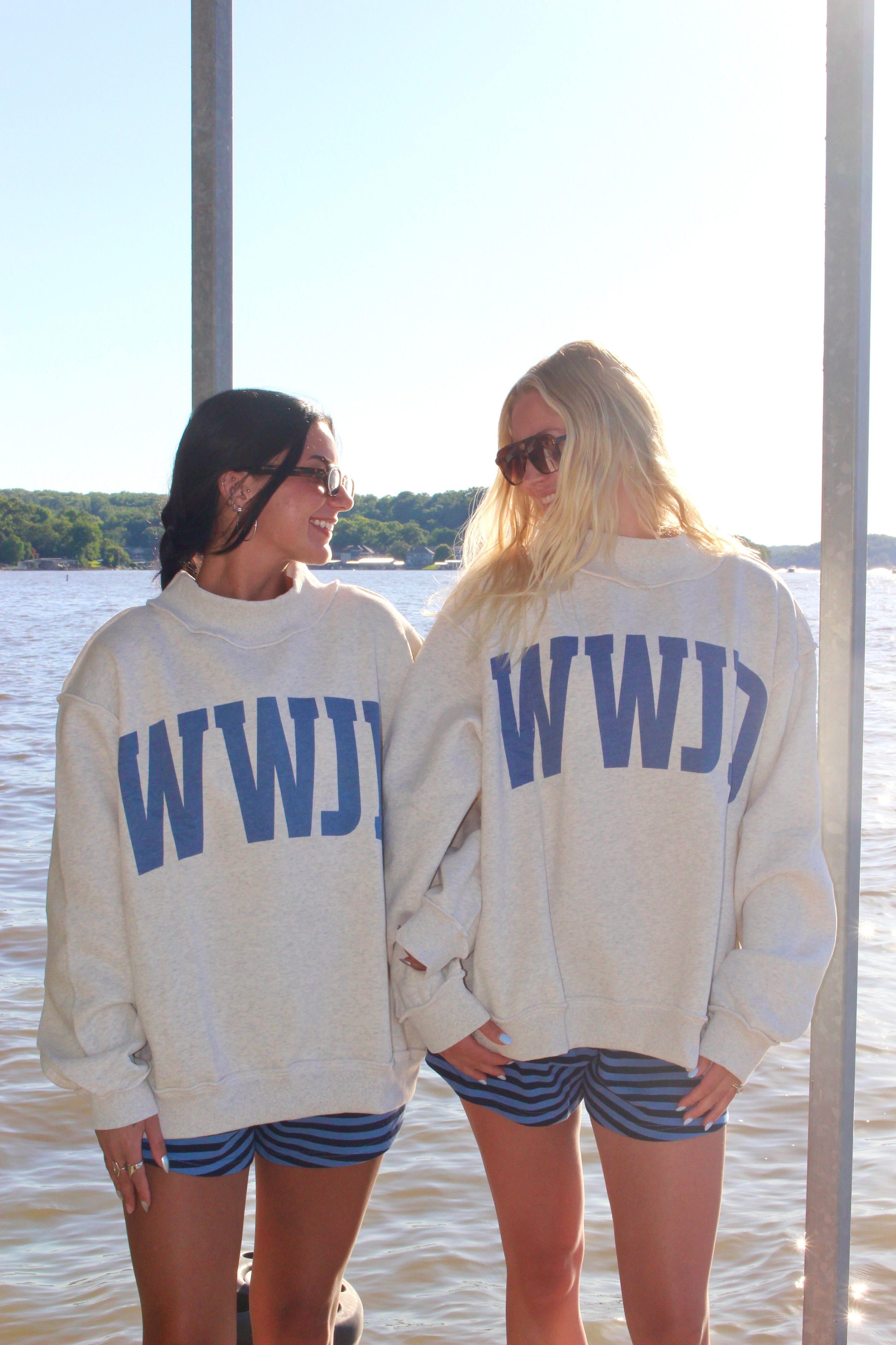 WWJD/AMEN Reversable Mockneck