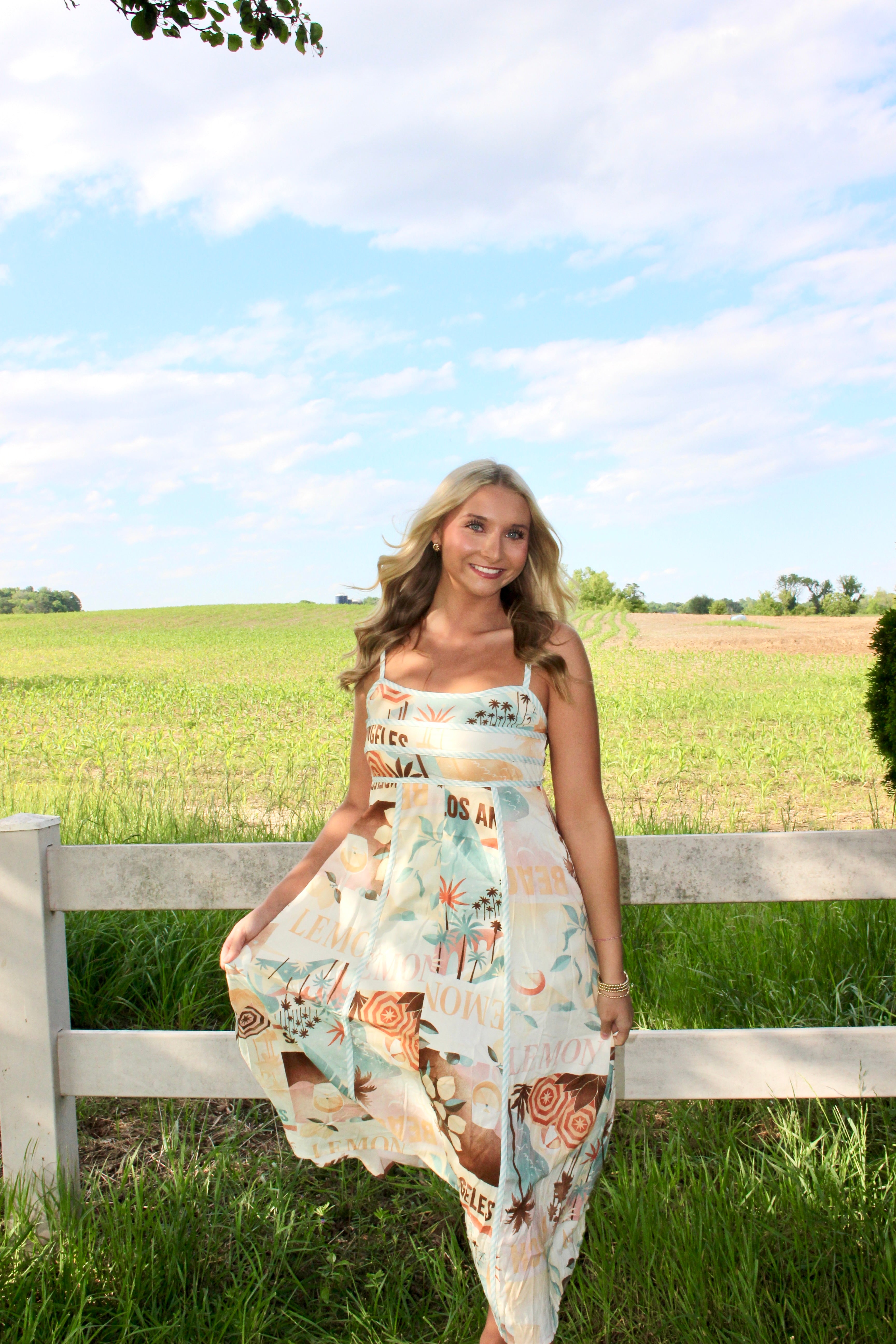 Postcard Paradise Dress