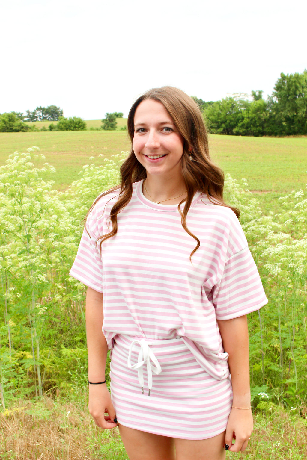 Sunset Marina Oversized Tee