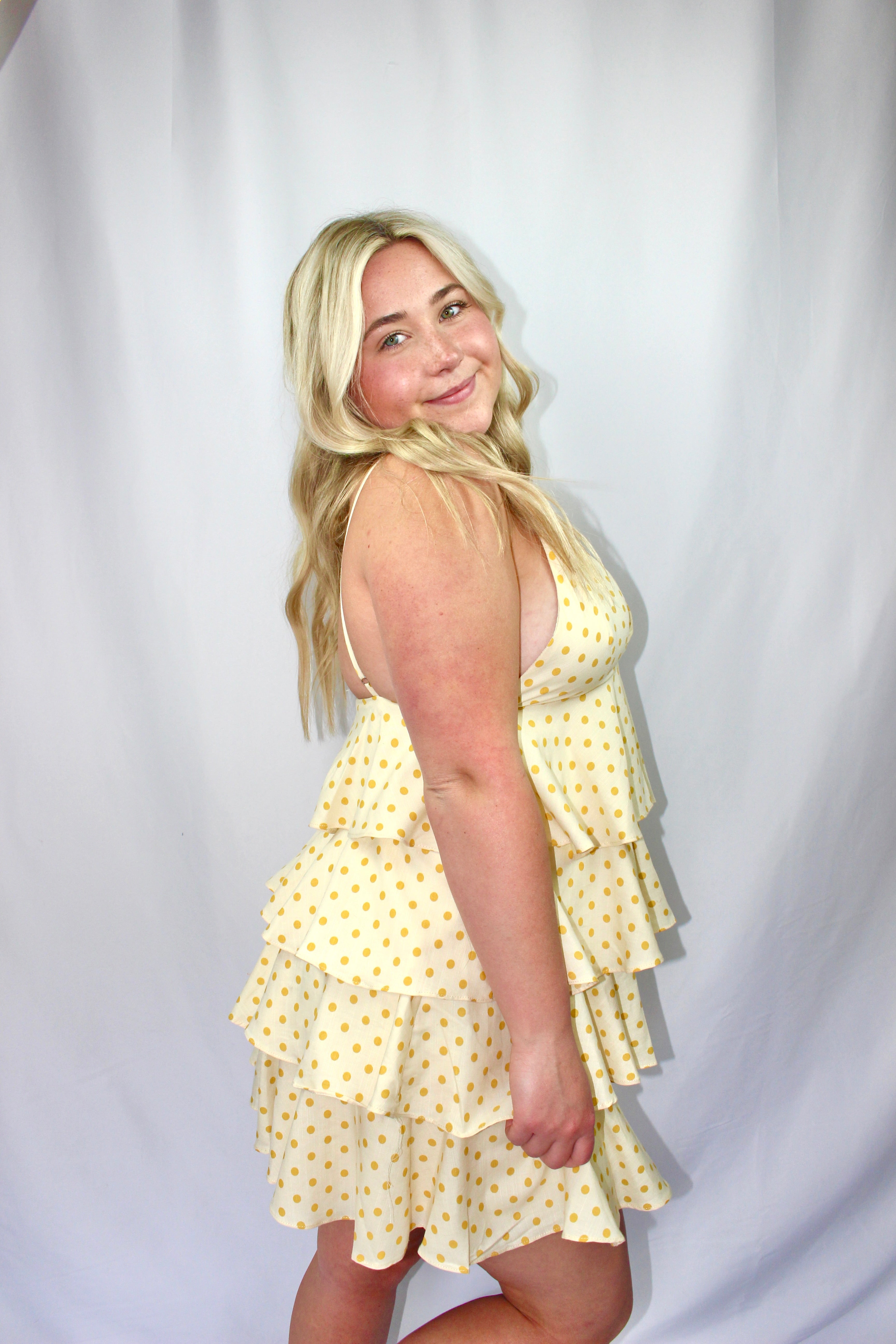 Capri Tiered Mini Dress