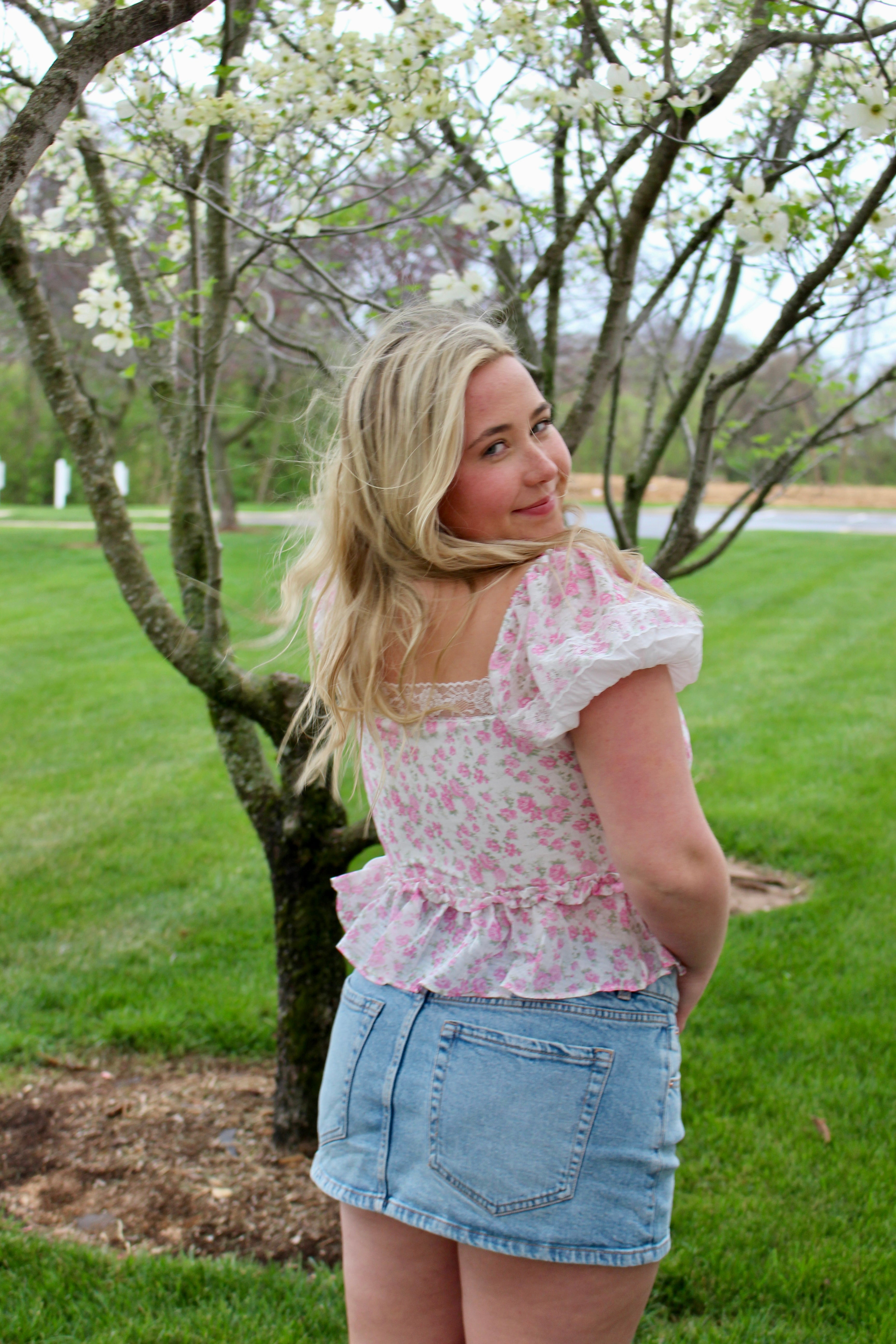 Bloom Lace Tie Top