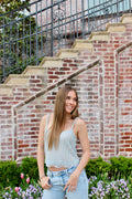 Mint to Be Lace Tank
