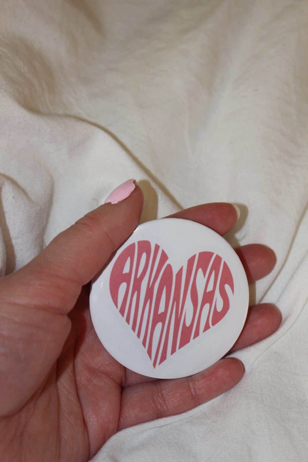 Arkansas heart button