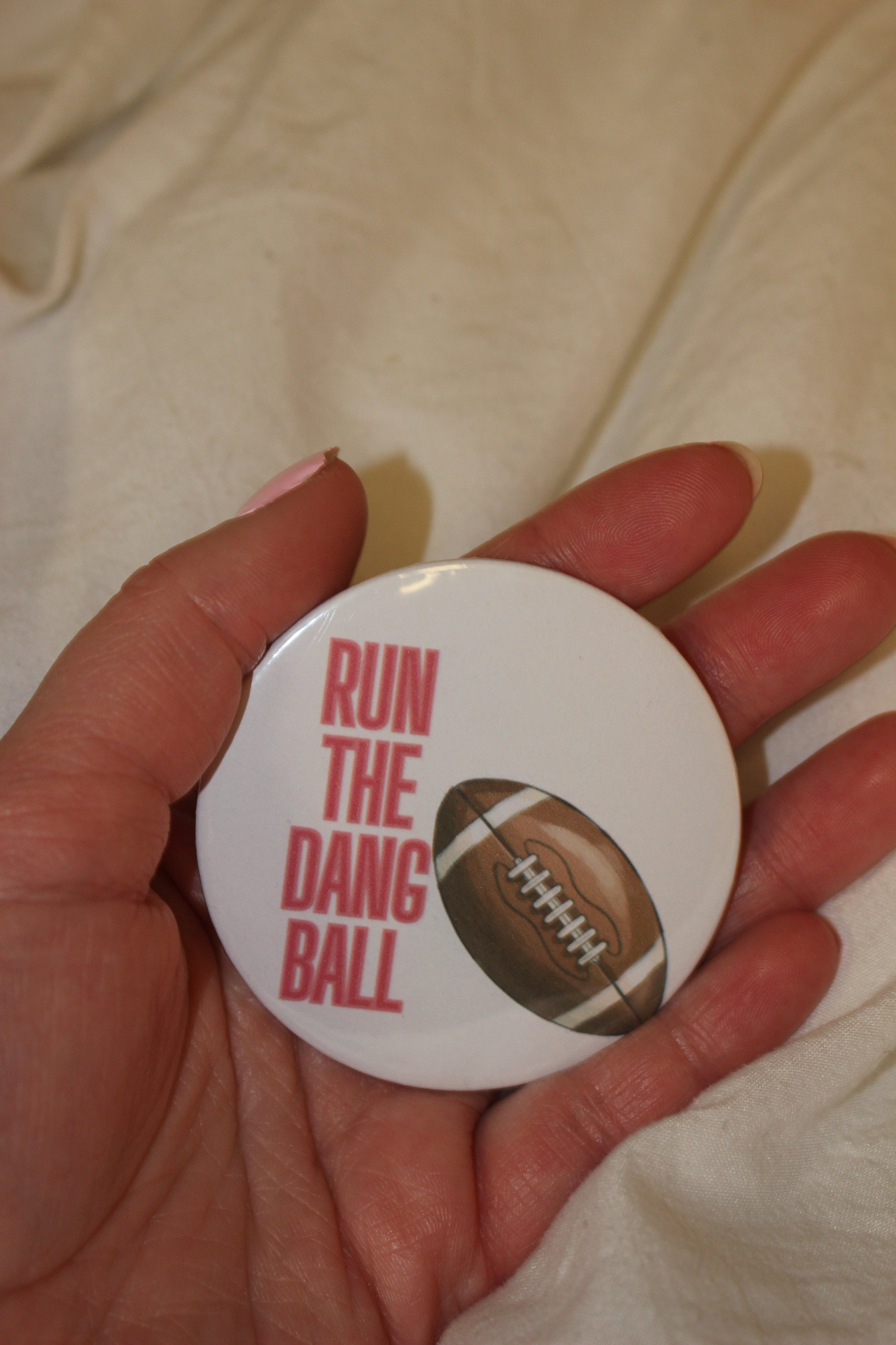 "Run the dang ball" button