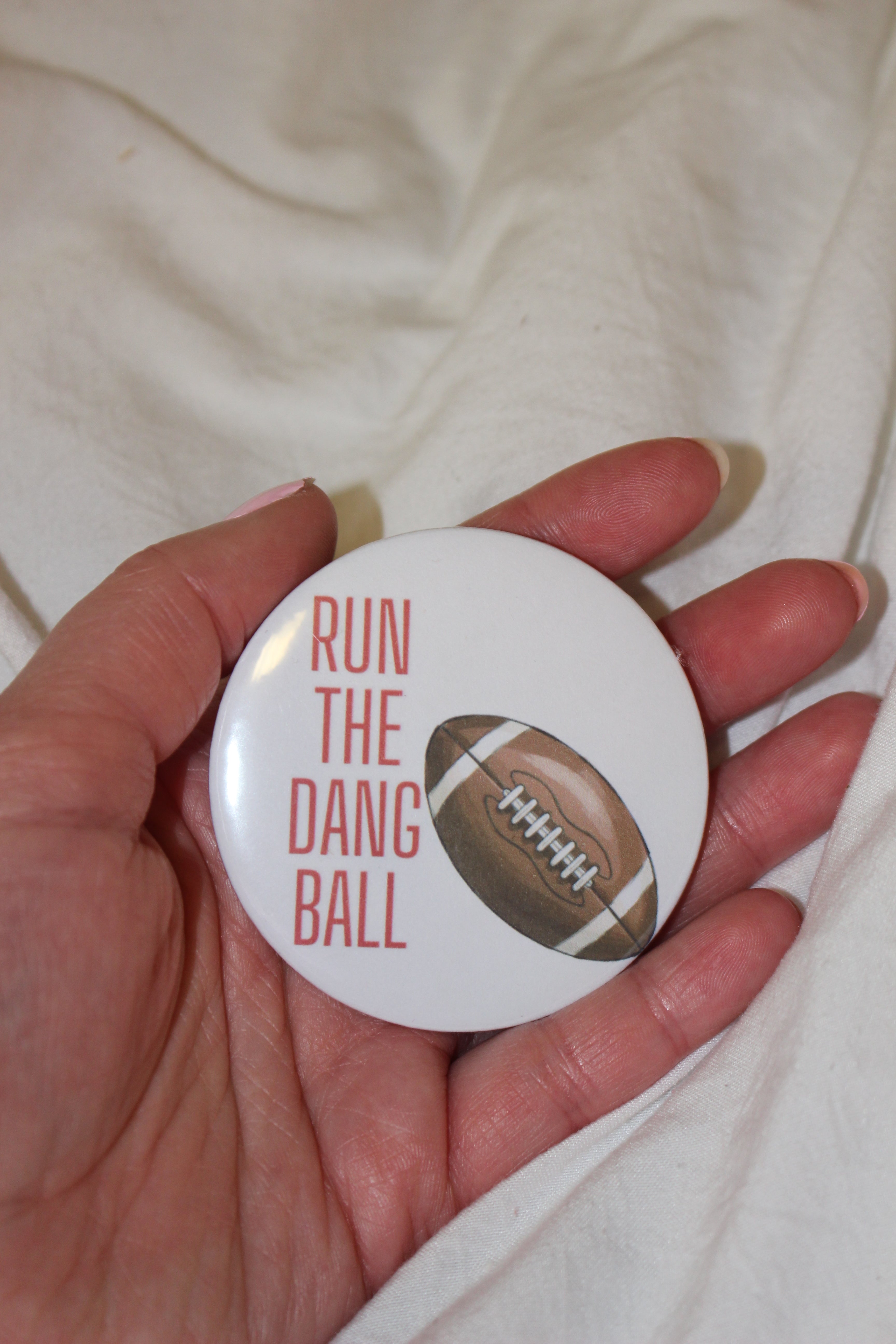 "Run the dang ball" button