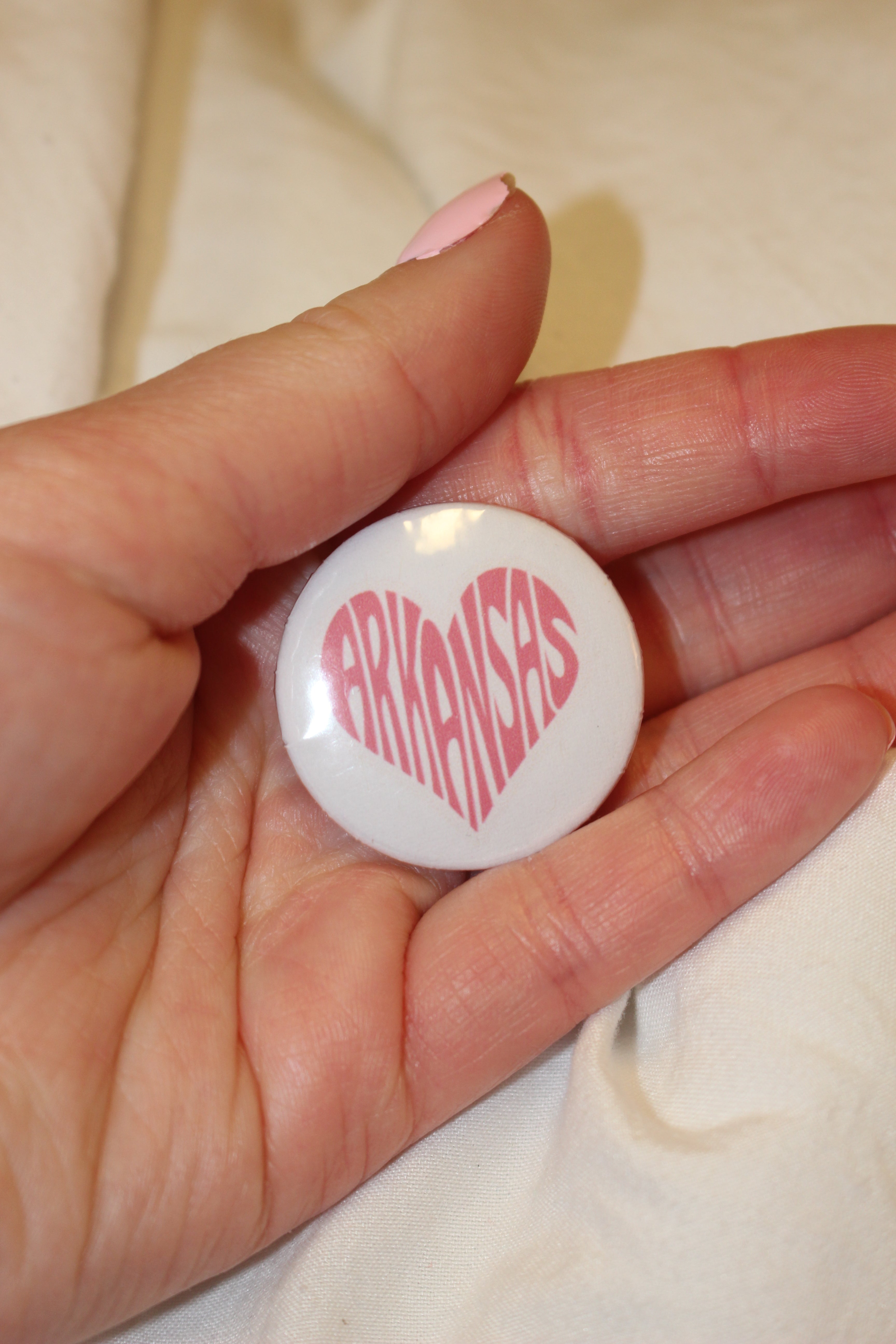 Arkansas heart button