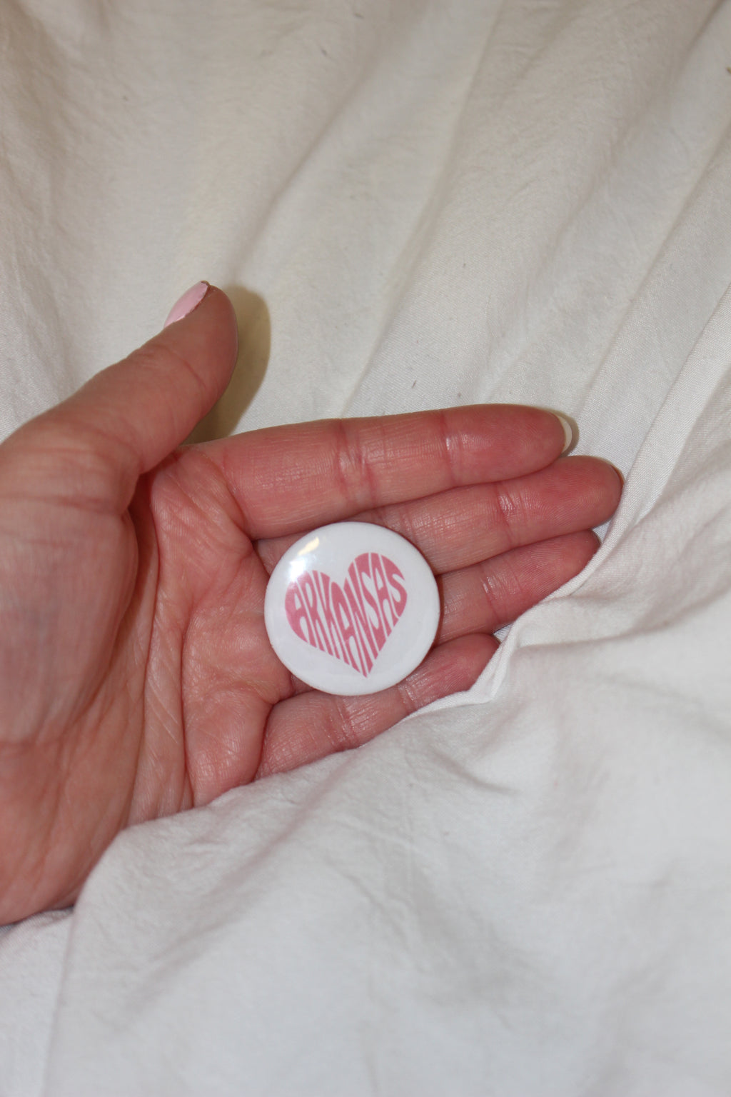 Arkansas heart button