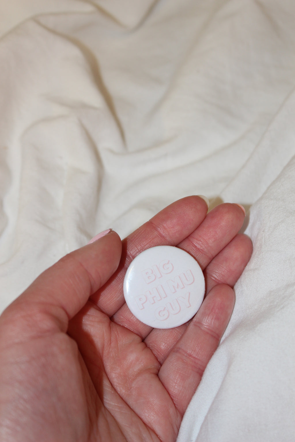 "Big Phi Mu Guy" button