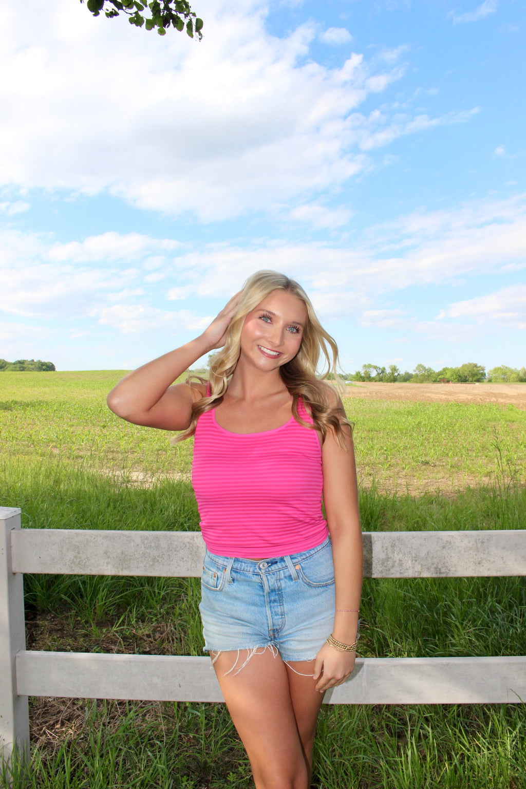 Summer Essential Striped Tank
