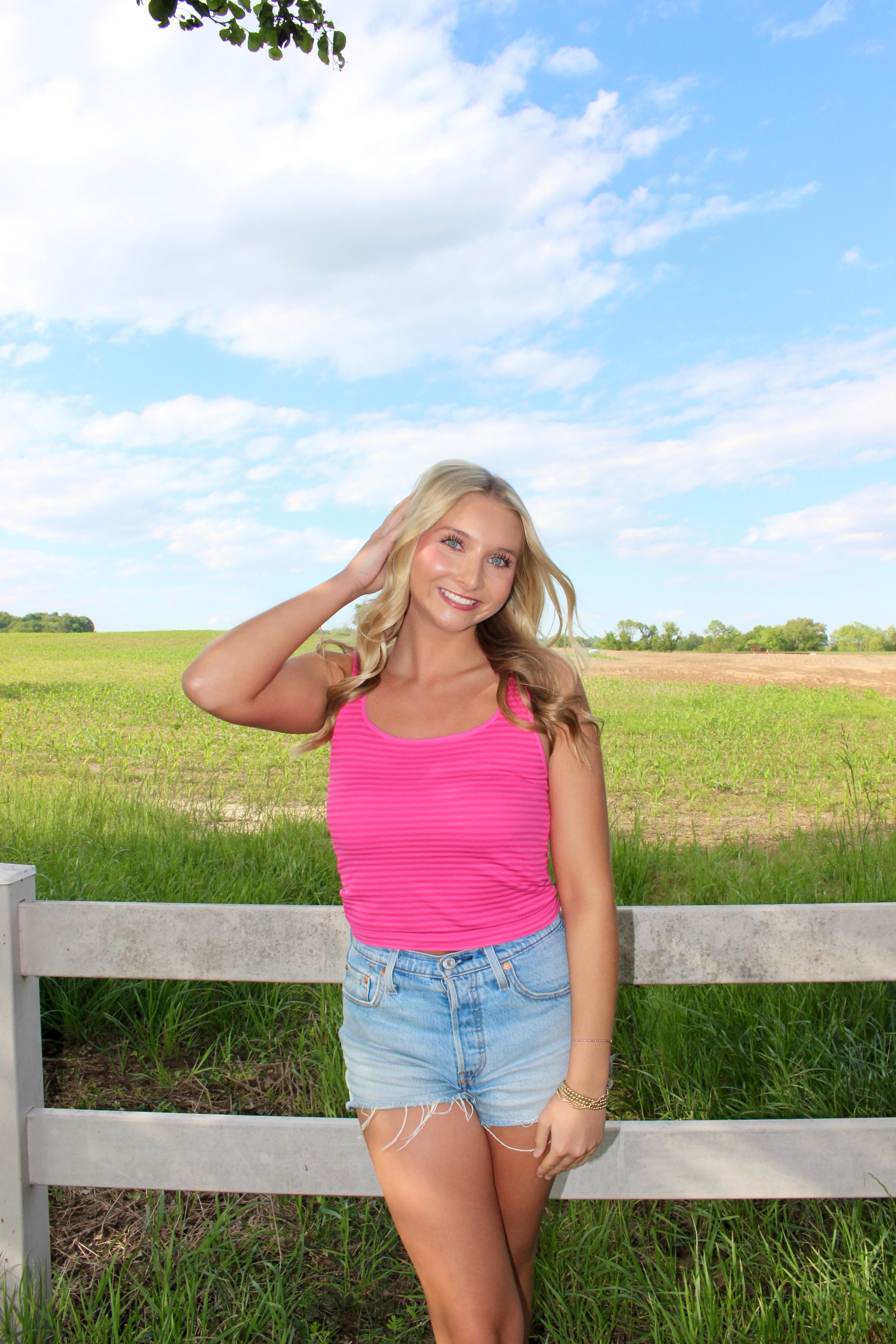 Summer Essential Striped Tank
