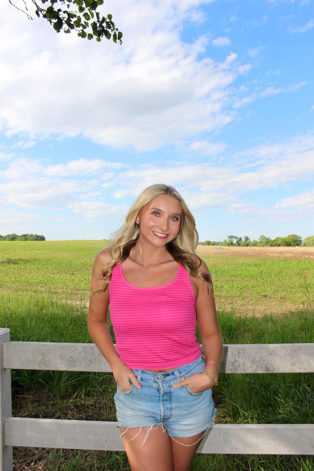 Summer Essential Striped Tank