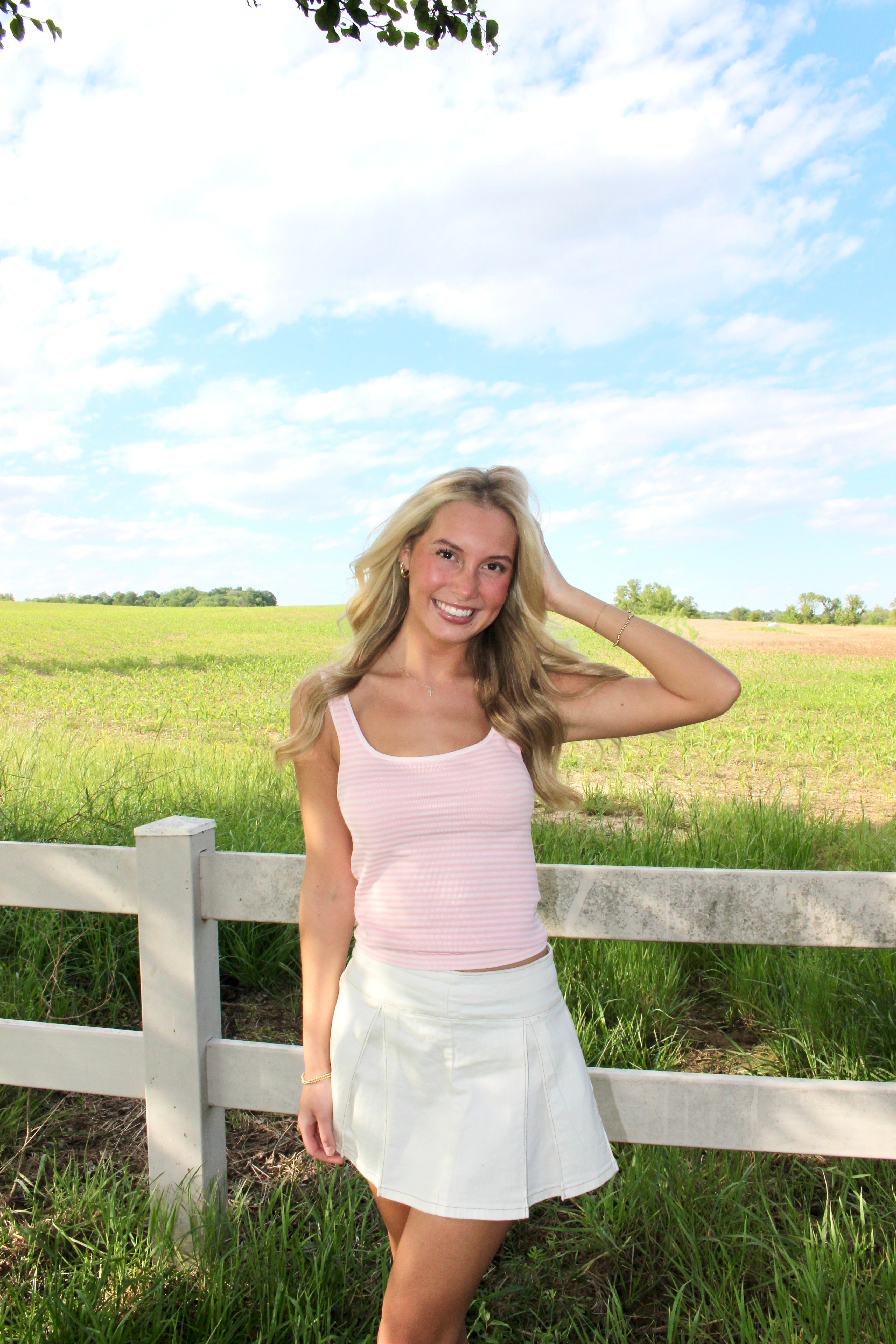 Summer Essential Striped Tank