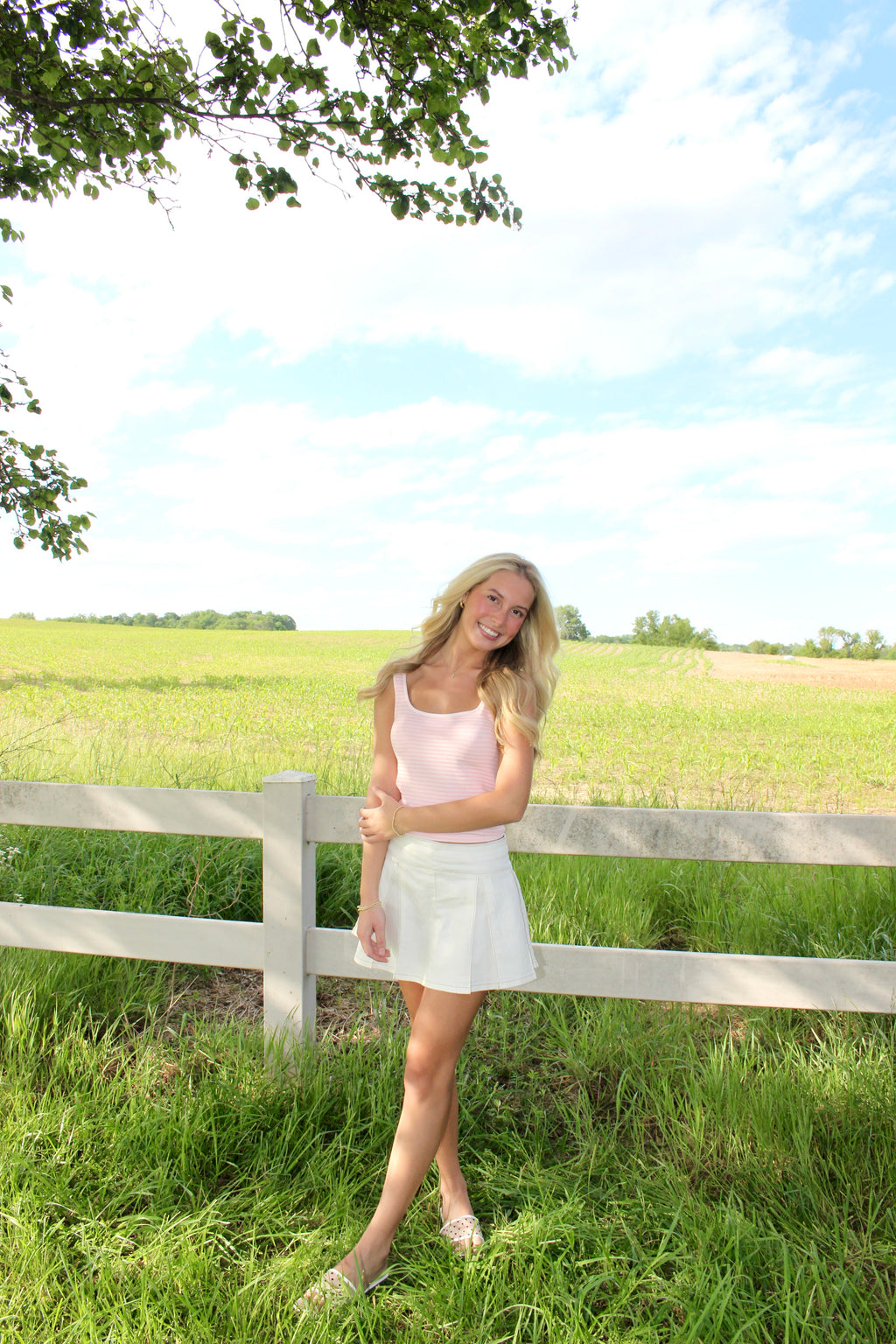 Summer Essential Striped Tank