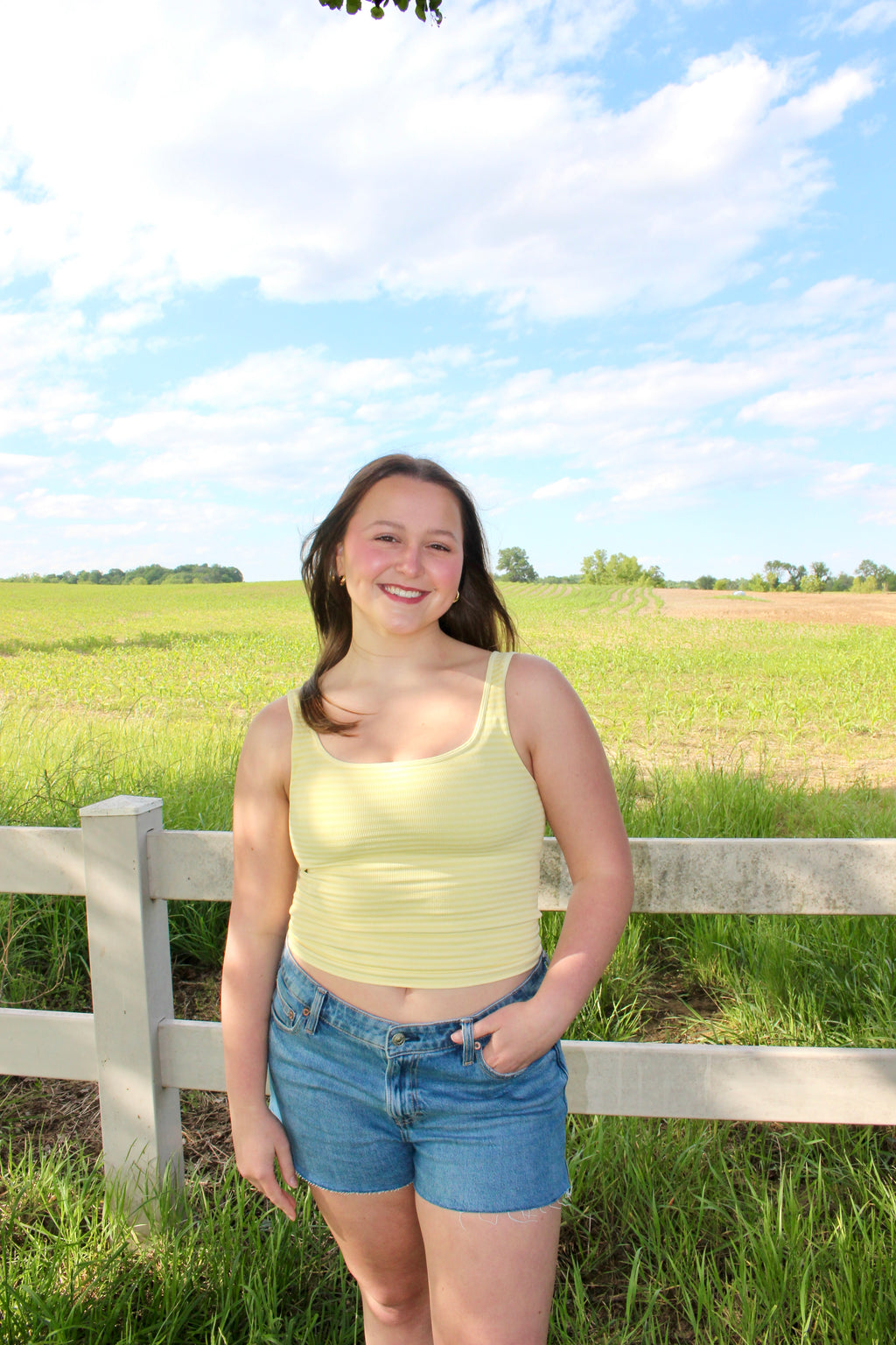 Summer Essential Striped Tank