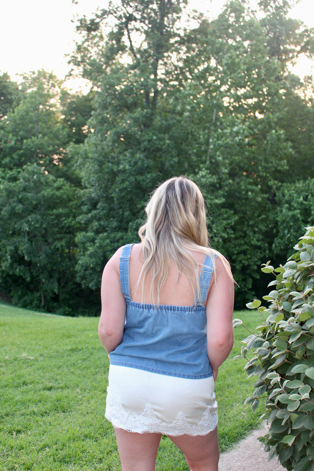 Carolina Denim Top