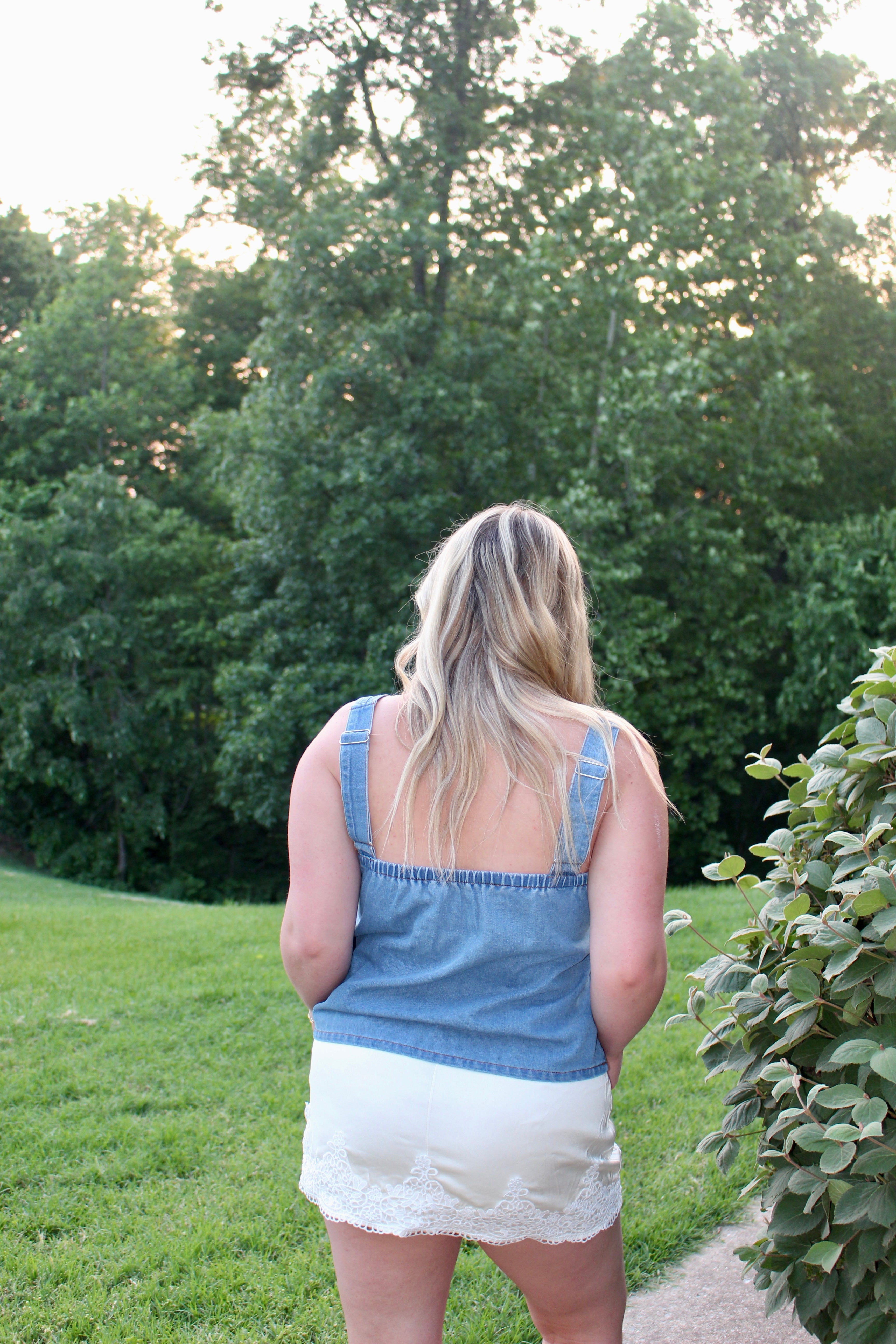 Carolina Denim Top
