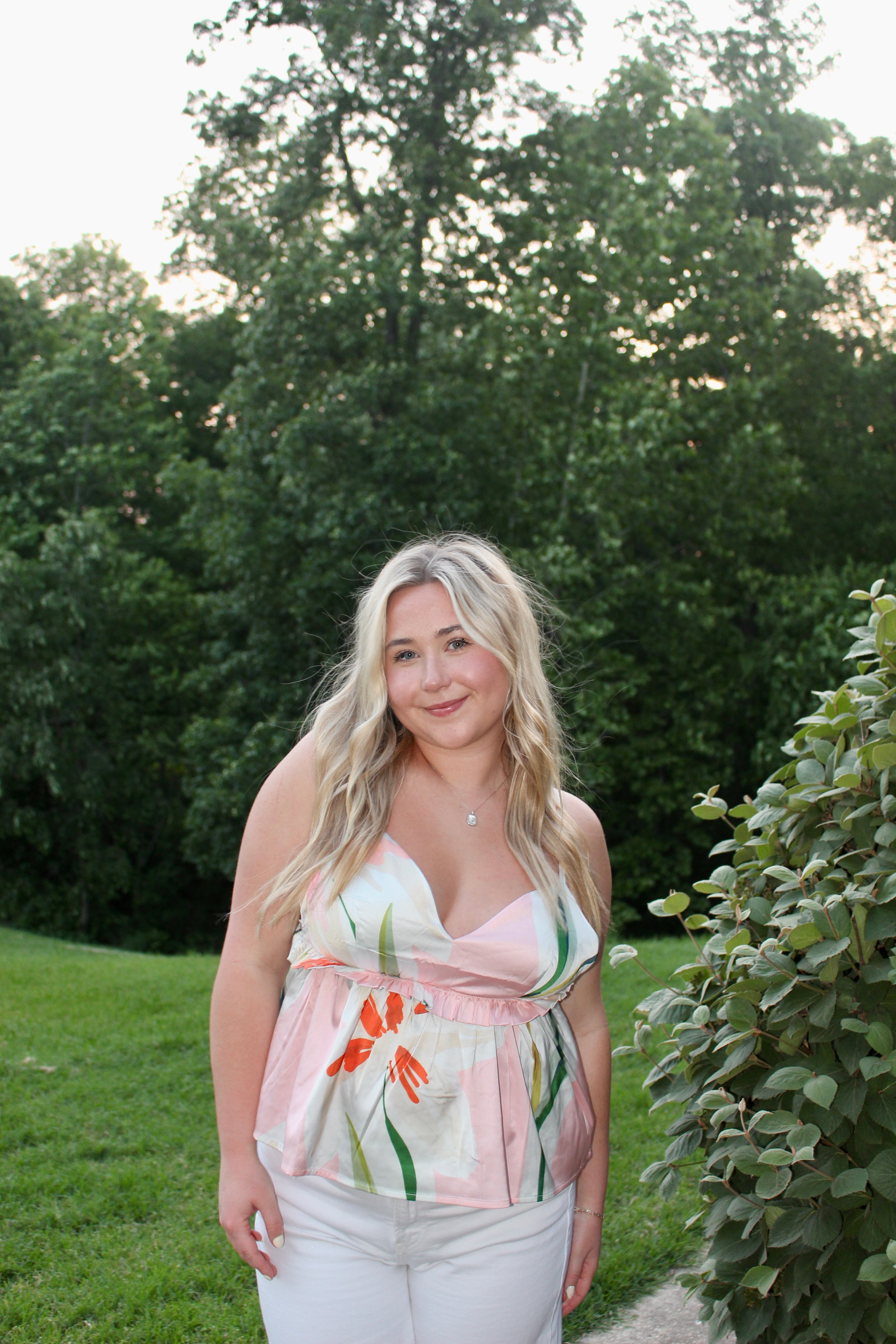 Peach Petals Tank