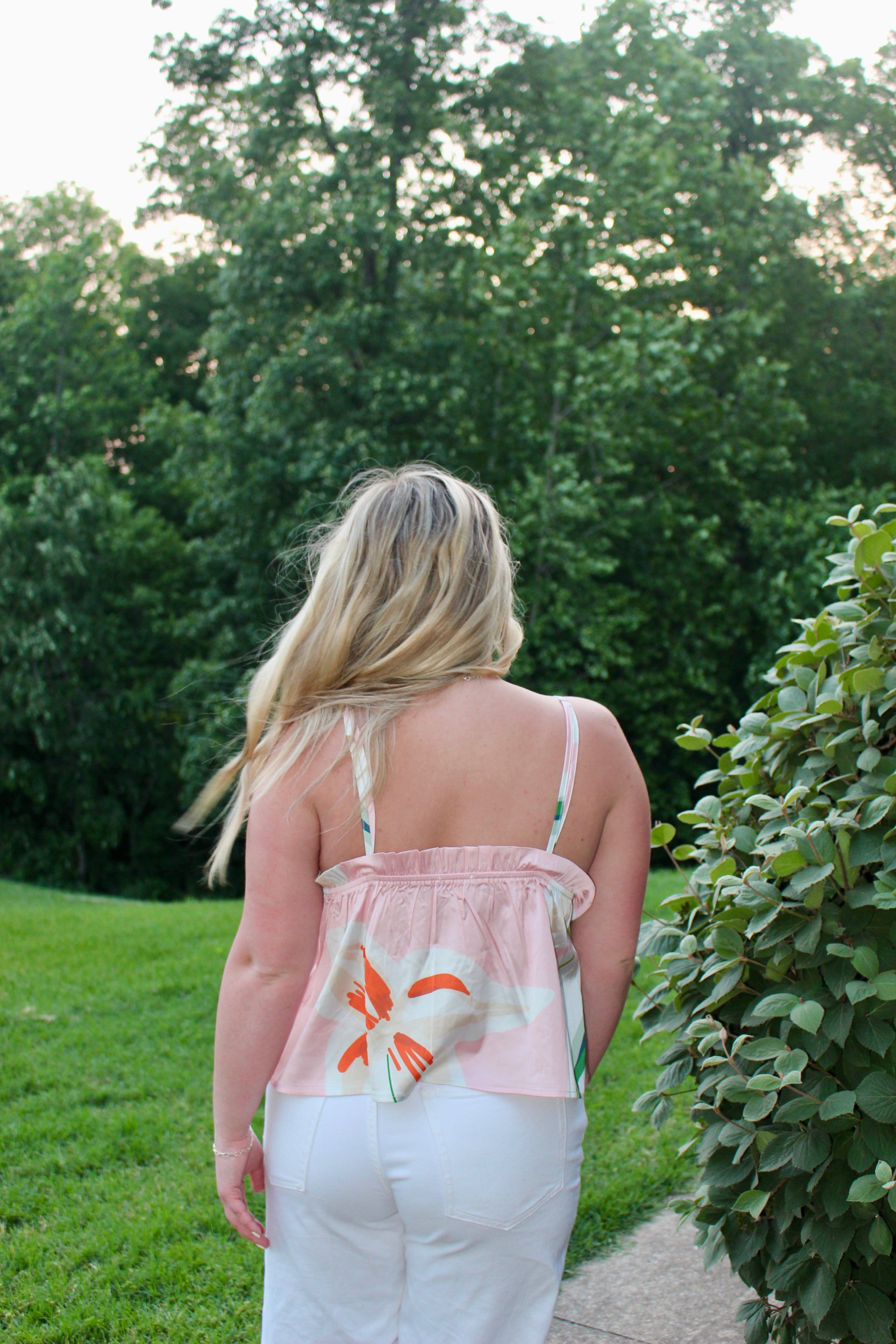 Peach Petals Tank