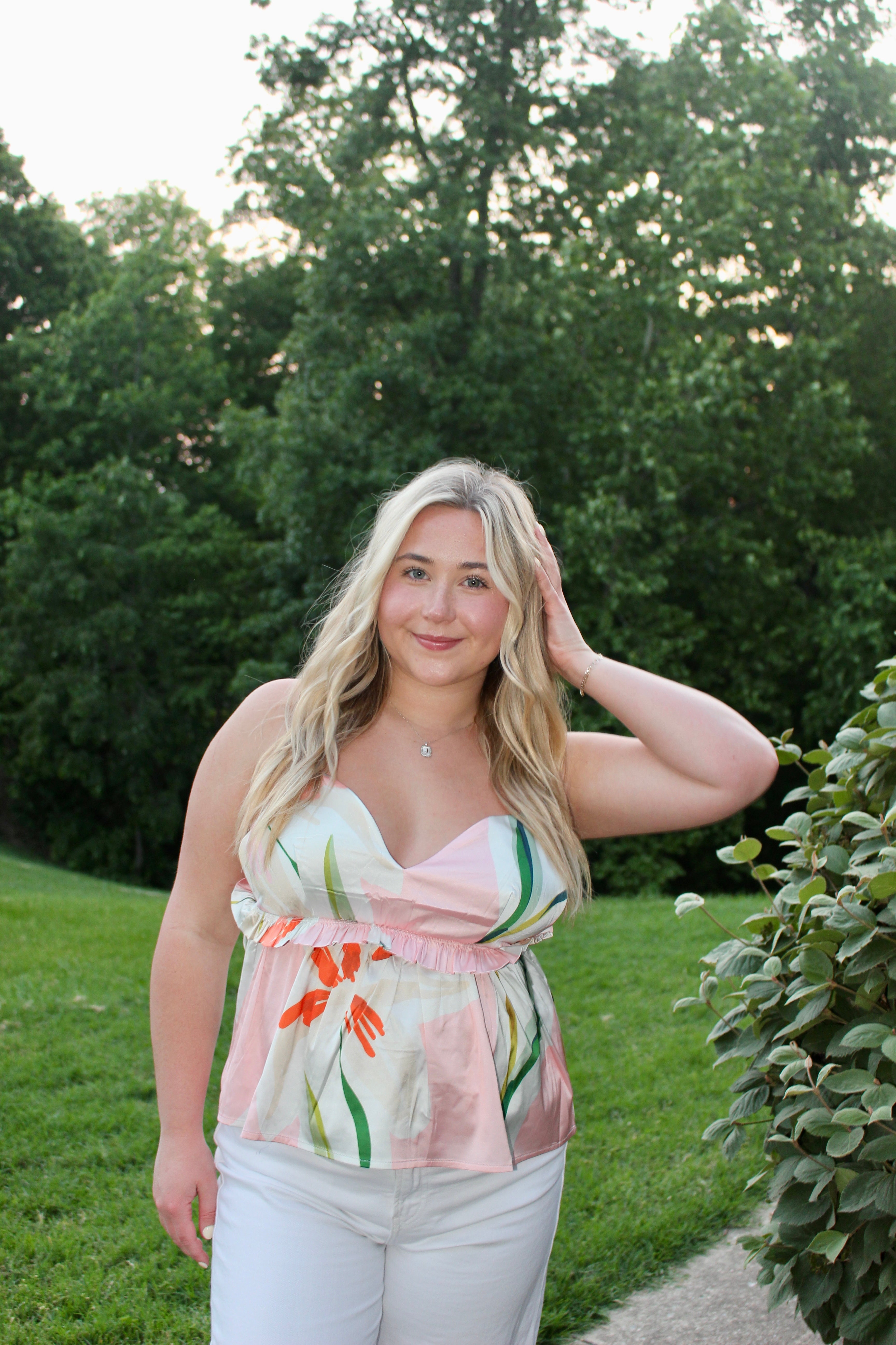 Peach Petals Tank